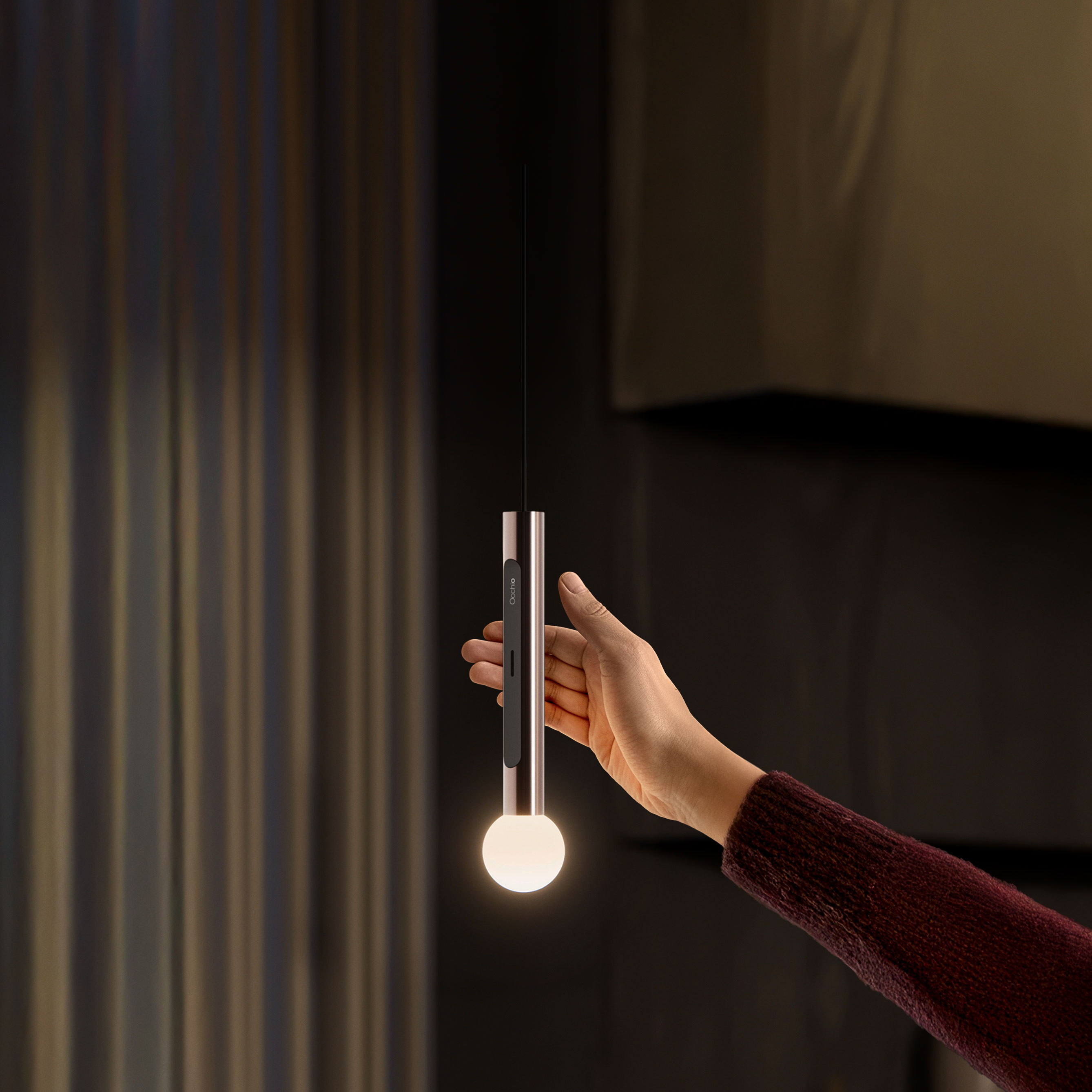 Coro moon touchless control gesture AI 