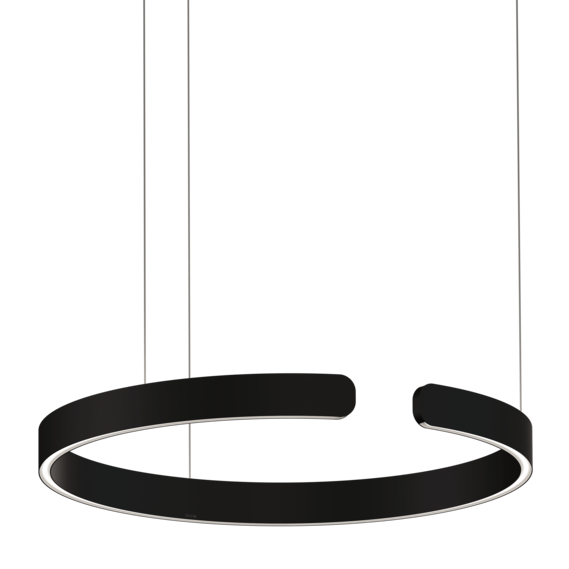 Luminaire in matt black