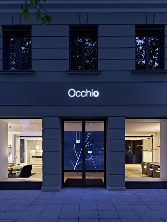 Occhio store Brienner Quartier Munich outside